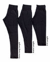 Thunderpants leggings length guide showing extra long fit comparison