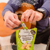 Lemon Ginger Chews shown in a lifestyle setting for everyday snacking