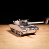 Assembled Leopard 2 metal tank model