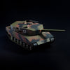 Painted Leopard 2 model tank display