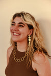 Fair trade nickel-free dangle earrings handcrafted by women artisans in India