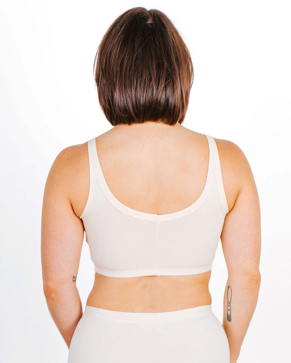 Longline Bra in Plain Black – Thunderpants USA