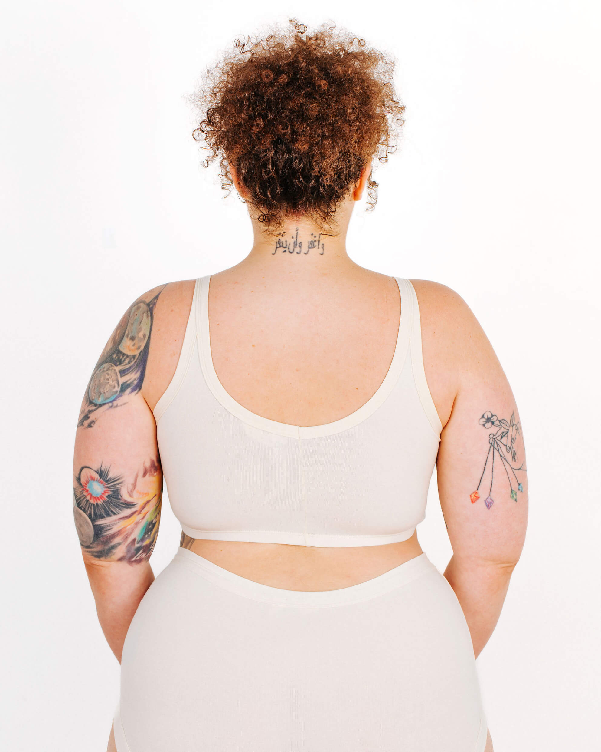 Longline Bra in Plain Black – Thunderpants USA