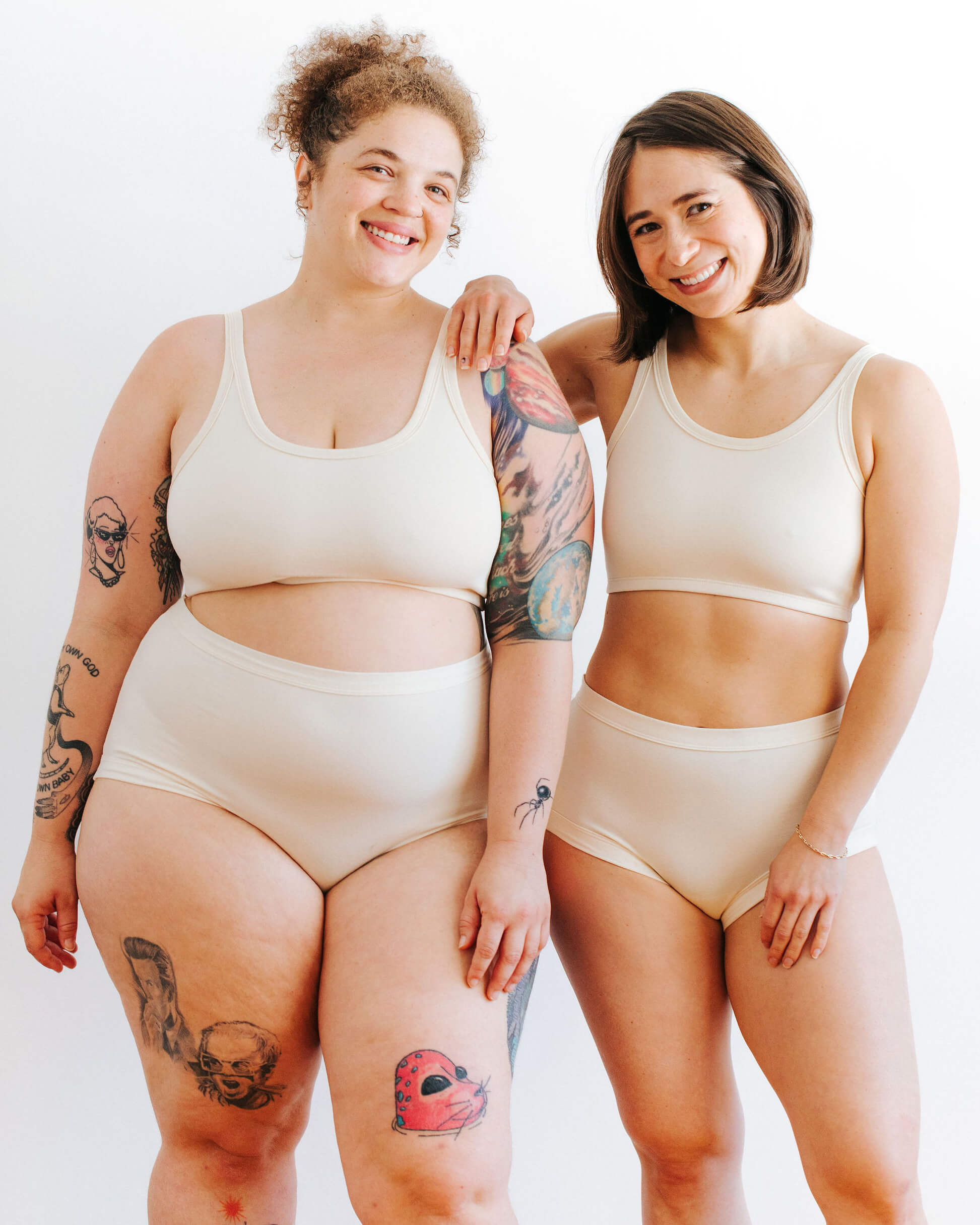 Longline Bra in Plain Black – Thunderpants USA