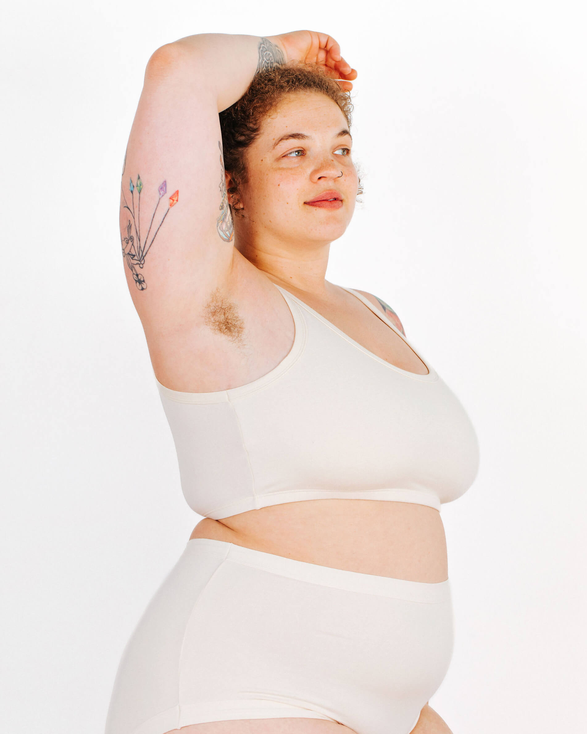 Longline Bra in Plain Black – Thunderpants USA