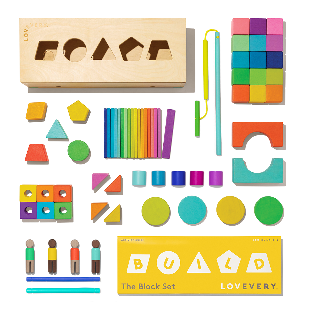 The Ultimate Wooden Block Set for Early Learning & STEM Development