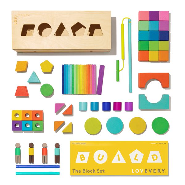 The Ultimate Wooden Block Set for Early Learning & STEM Development