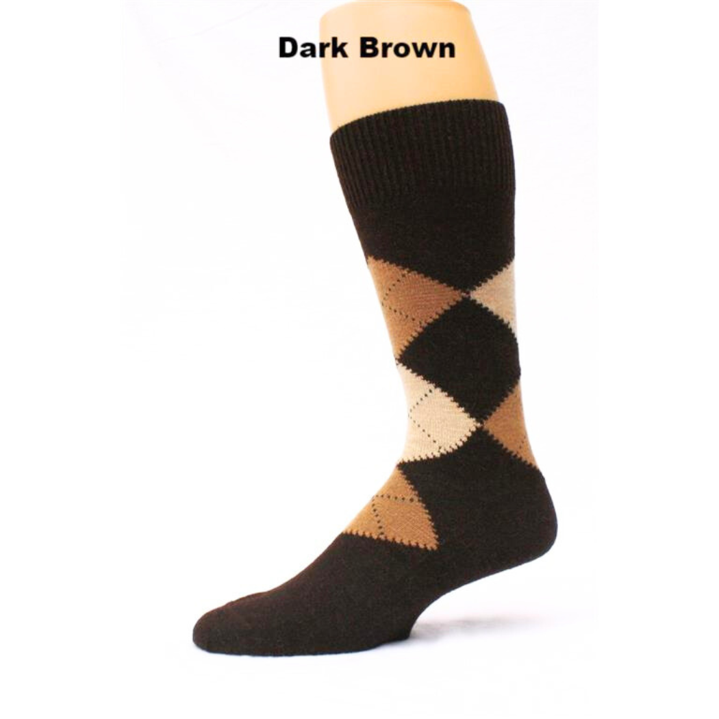 Elevate Your Foot Game: Luxurious Alpaca Argyle Socks (Golfers, Foot Golfers, Everyday Style)