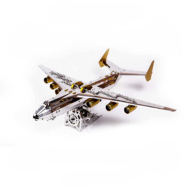 AN-225 Mriya mechanical model kit box on a white background, official exclusive edition