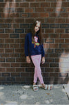 Recycled Cotton Kids Leggings | Sustainable & Stretchy