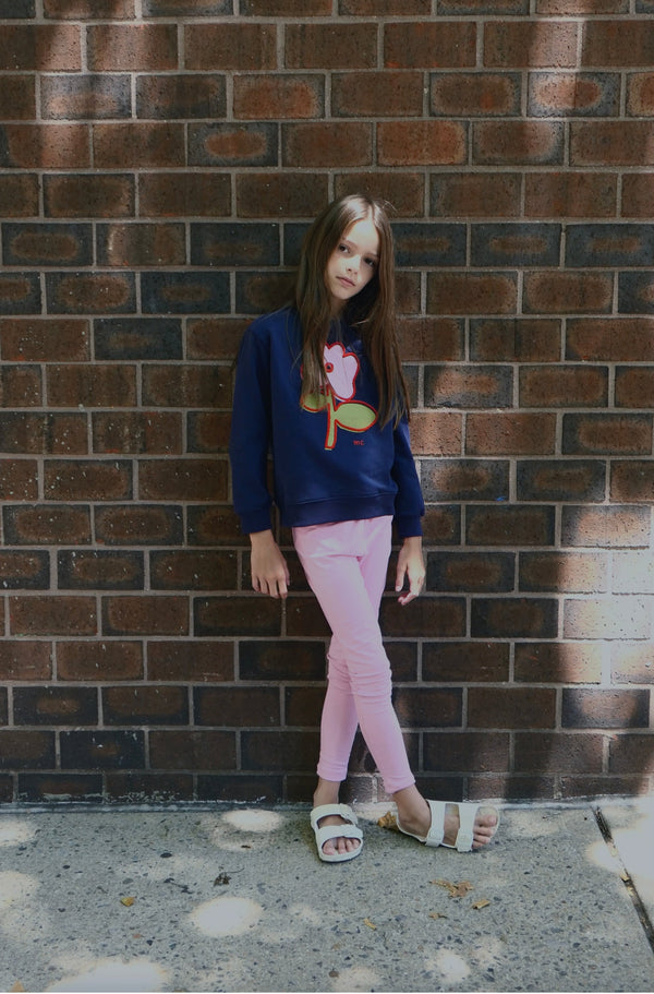 Recycled Cotton Kids Leggings | Sustainable & Stretchy
