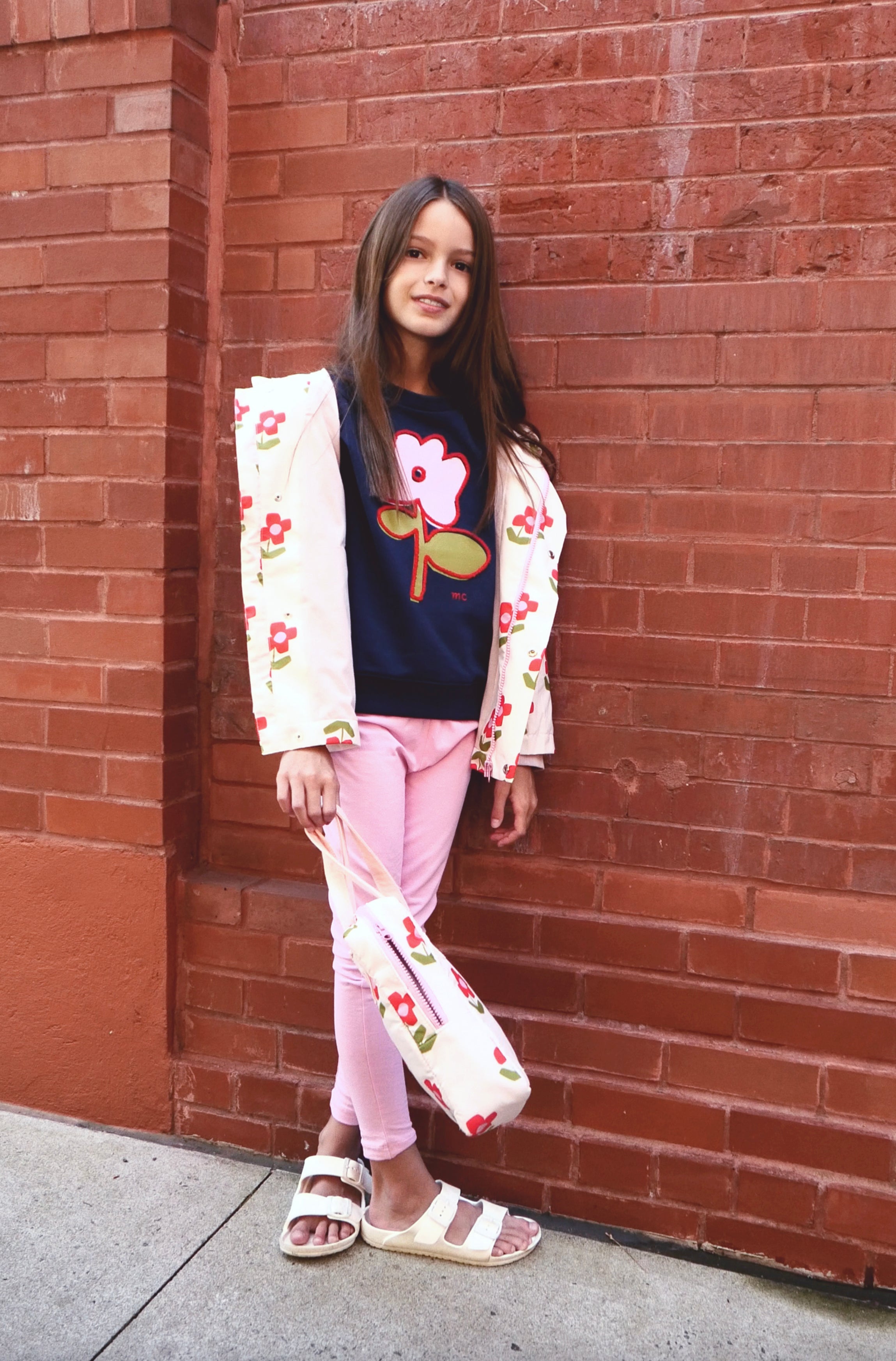 Recycled Cotton Kids Leggings | Sustainable & Stretchy