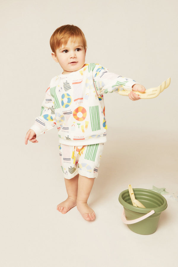 Recycled Cotton Beach Baby Short