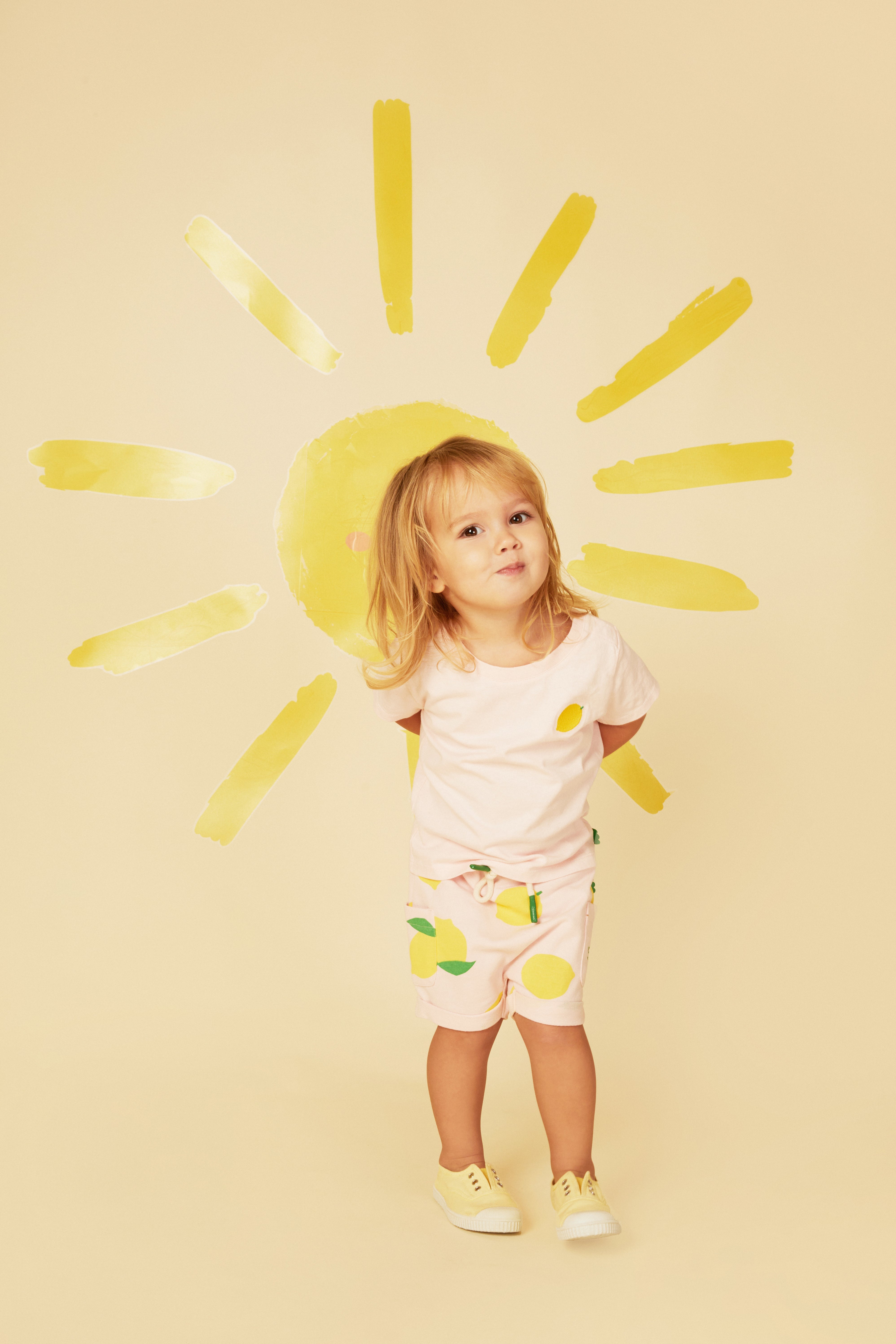 Recycled Cotton Lemon Baby T-Shirt