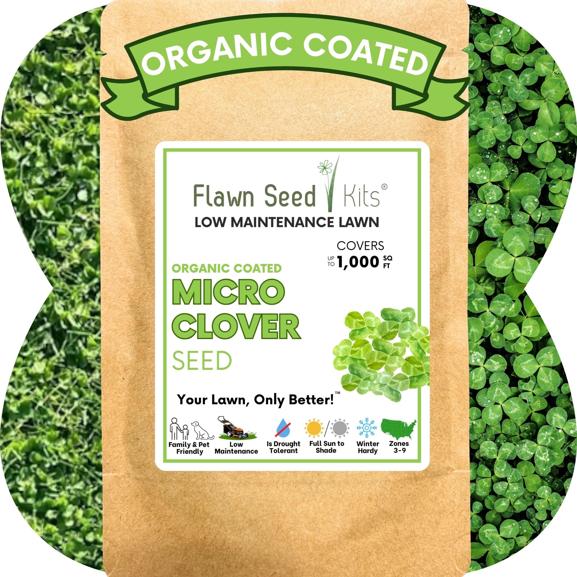 Micro Clover Seed: The Ultimate Low-Mow, Eco-Friendly Lawn Alternative