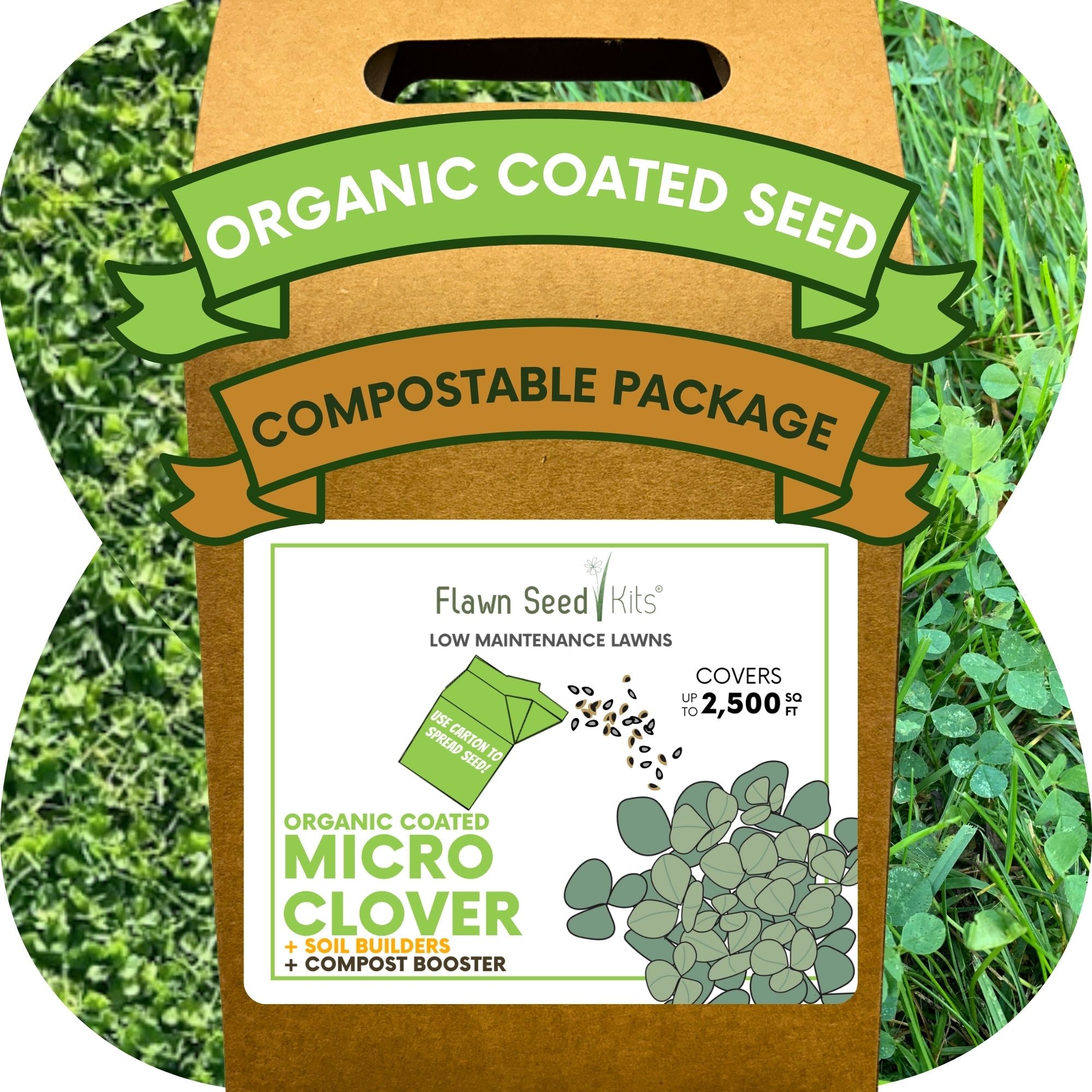 Micro Clover Seed Eco-Spread Carton