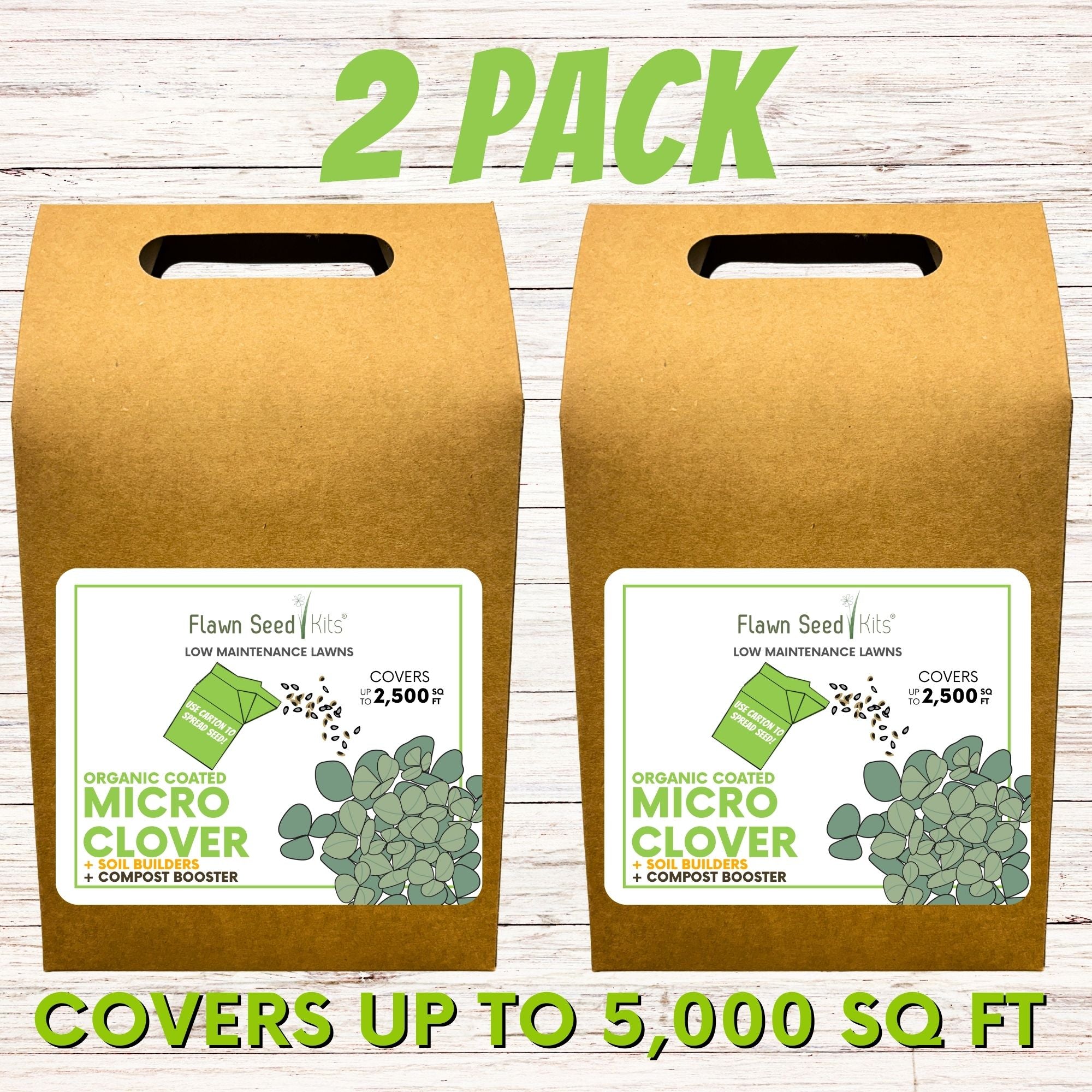 Micro Clover Seed Eco-Spread Carton