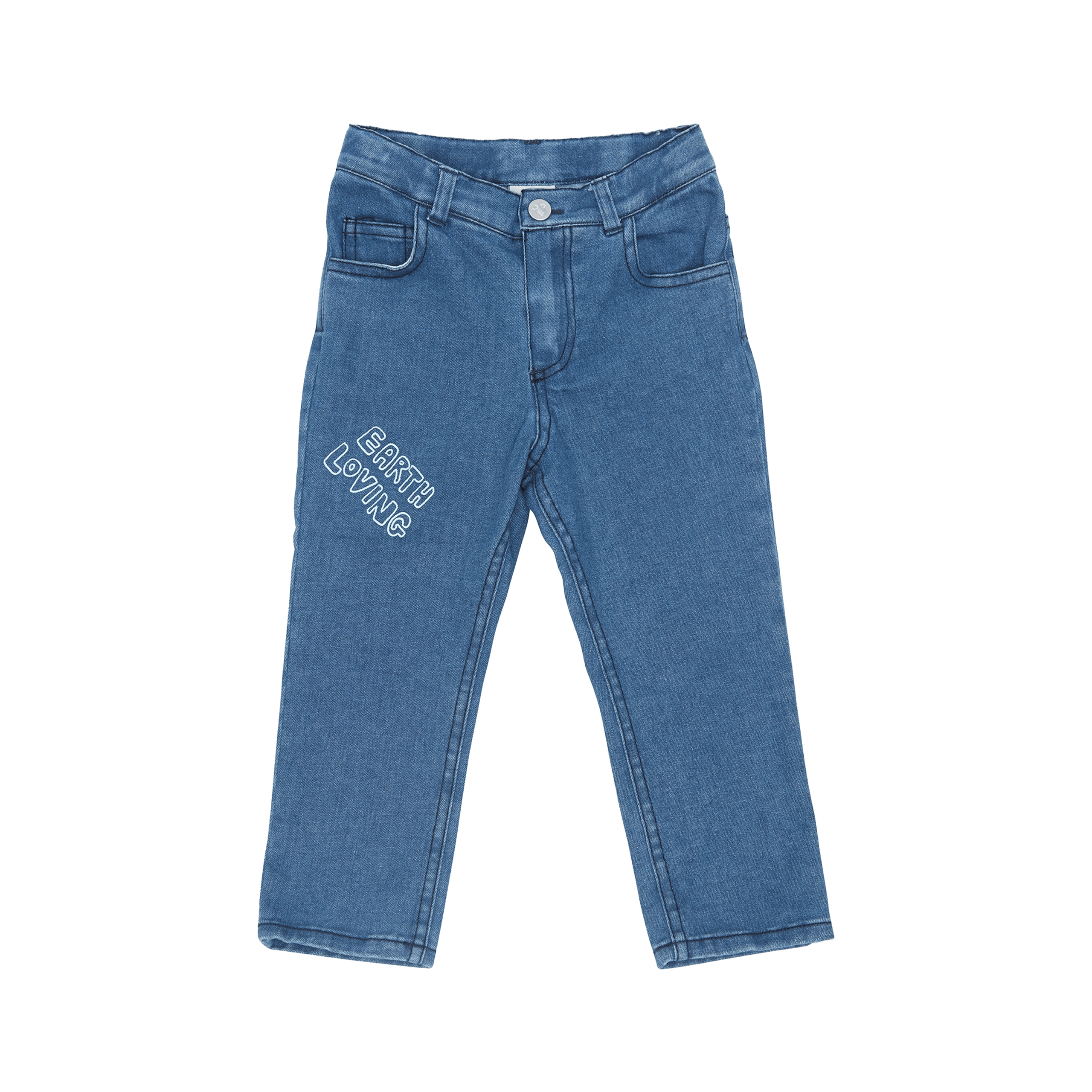 Our sustainable Boy's Regular Fit Jeans are made from upcycled materials and are perfect for eco-conscious parents. They're comfortable, durable, and ethically produced. Shop now and give your child the gift of sustainable style.