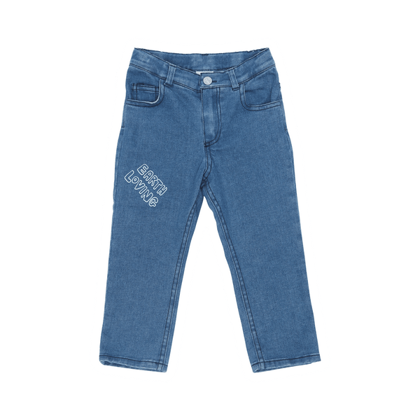 Our sustainable Boy's Regular Fit Jeans are made from upcycled materials and are perfect for eco-conscious parents. They're comfortable, durable, and ethically produced. Shop now and give your child the gift of sustainable style.