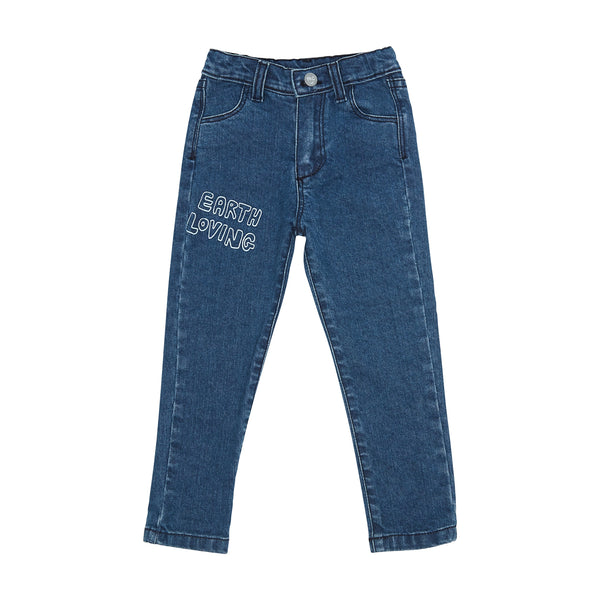 Our sustainable Boy's Regular Fit Jeans are made from upcycled materials and are perfect for eco-conscious parents. They're comfortable, durable, and ethically produced. Shop now and give your child the gift of sustainable style.