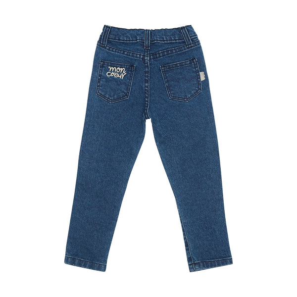 Our sustainable Boy's Regular Fit Jeans are made from upcycled materials and are perfect for eco-conscious parents. They're comfortable, durable, and ethically produced. Shop now and give your child the gift of sustainable style.