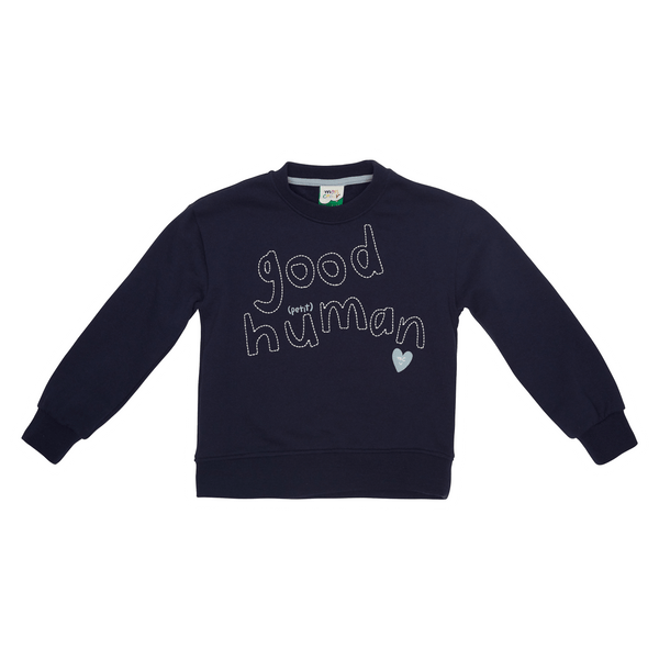 Our sustainable Adult Sweatshirt is incredibly soft and comfortable, made from recycled materials. It's eco-friendly and ethically produced. Shop now and feel good about your wardrobe choices.