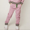 Mon Coeur Purple Jogger kids' organic cotton pants — a thoughtful and sustainable gift for children