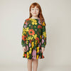 Mon Coeur Wildflower Drop-Waist Dress for kids in sizes 1Y–12Y, sustainable floral design