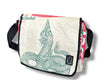 Messenger bag with Thai dragon design and 'Made in Thailand' text on a white background