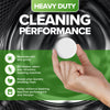 Renuv descaler tablets removing limescale and mineral buildup from washing machine