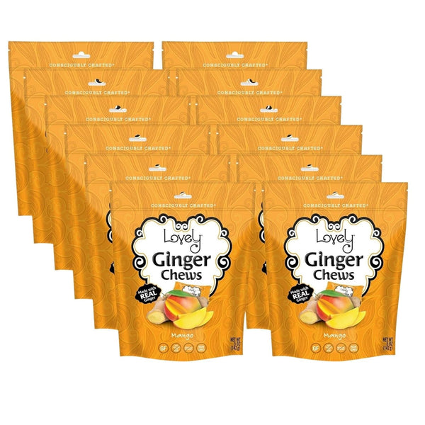 Mango Ginger Chews - Real Indonesian Ginger Candy