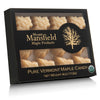 Mansfield Maple 4oz box of Organic Pure Maple Sugar Candy, maple leaf shaped candies