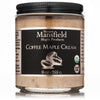 9 oz jar of Mount Mansfield Coffee Infused Vermont Maple Cream, gluten free