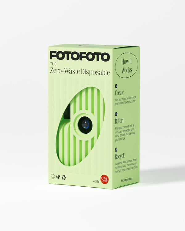 FOTOFOTO FF-1 – The Zero-Waste 35mm Film Camera That Keeps on Giving 📸♻️