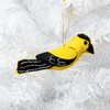 Felt Goldfinch Ornament