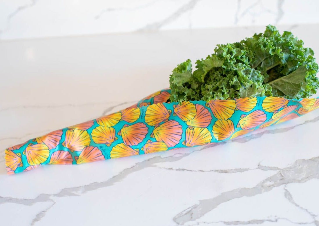 Meli Wraps beeswax food wrap covering a bowl of food