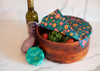 Meli Wraps beeswax food wrap covering a bowl as a plastic-free food storage alternative