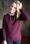 Merid recycled brass and silver charm necklace styled as an everyday fair trade accessory by Fair Anita