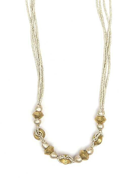 Merid Charm Necklace handmade from recycled bullet casings by women artisans in Ethiopia — Fair Anita fair trade jewelry
