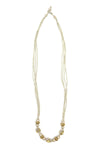 Fair Anita Merid Charm Necklace 26 inch length with loop and bead closure — sustainable handmade jewelry
