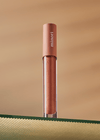 Minori Beauty Lip Gloss in Cozy shade — sheer tinted gloss with Vitamin E and Shea Butter