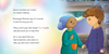 Reflective activity pages inside The Missing Angels children's book – prompts to support emotional conversations between parents and kids