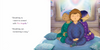 Interior spread of The Missing Angels featuring Halo Time practice – a calming mindfulness activity for children during bedtime