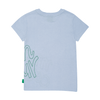 Give the gift of sustainability with our Adult Stitch T-Shirt. Made from recycled and upcycled fabrics, it's both stylish and eco-friendly. Shop now for a meaningful holiday present that supports ethical fashion.