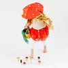 Whimsical fun meets eco-friendly style!  This mulberry silk Mushroom Dress-Up Set is perfect for imaginative play and doubles as a great Halloween costume! Easy wear, ages 3-8, promotes independence. Sustainable, Waldorf-inspired.