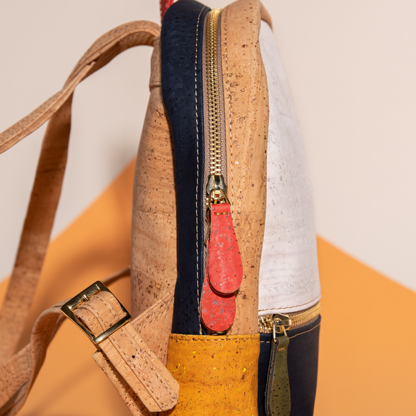 Lightweight and stylish cork backpack. Perfect for everyday adventures. Spacious, vegan, and eco-friendly. Comfortable and durable. Discover the Brunch Backpack today!