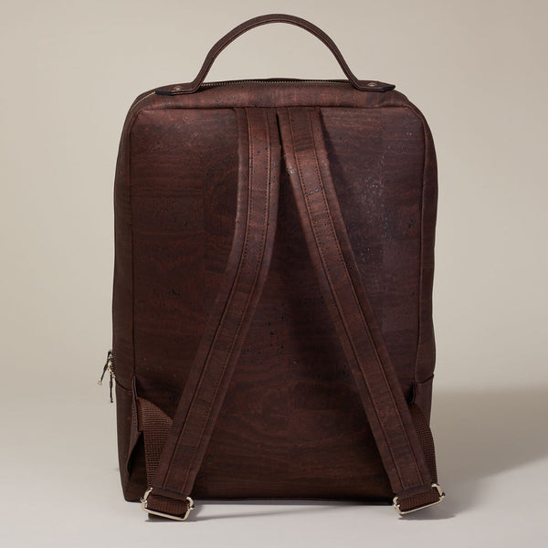 Sleek and sustainable cork backpack for modern commuters. Spacious, lightweight, and durable. Protects your laptop. Vegan, eco-friendly, and handmade. Elevate your style today.