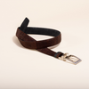 Versatile men's cork belt. Reversible brown and black design. Sustainable, vegan, and durable. Perfect for any occasion. Handmade in Portugal. Elevate your style. Shop now!