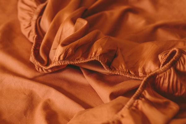 Sateen Organic Cotton Sheet Set + Pillowcases