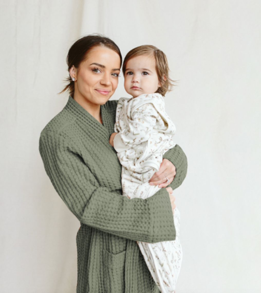 WAFFLE ROBE | NOBLE FIR